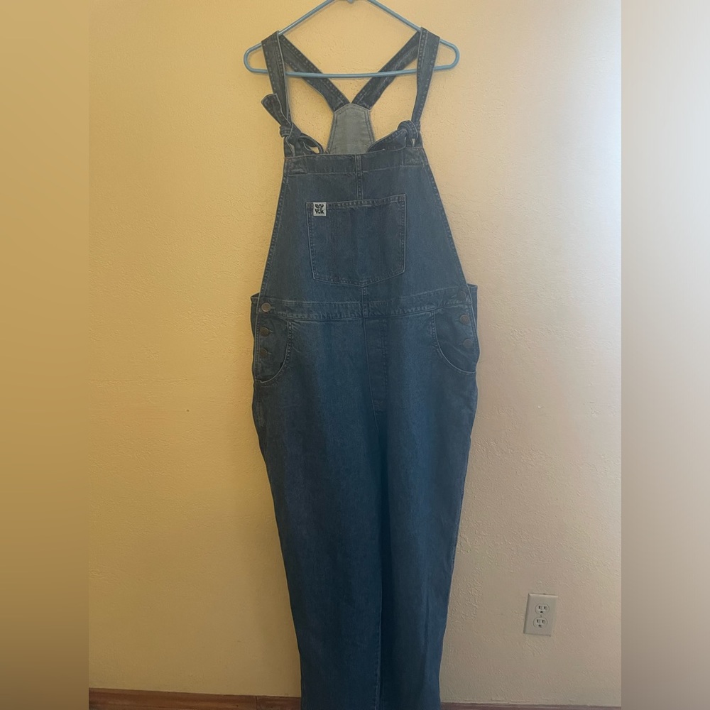 Denim Lucy & Yak overalls size 16